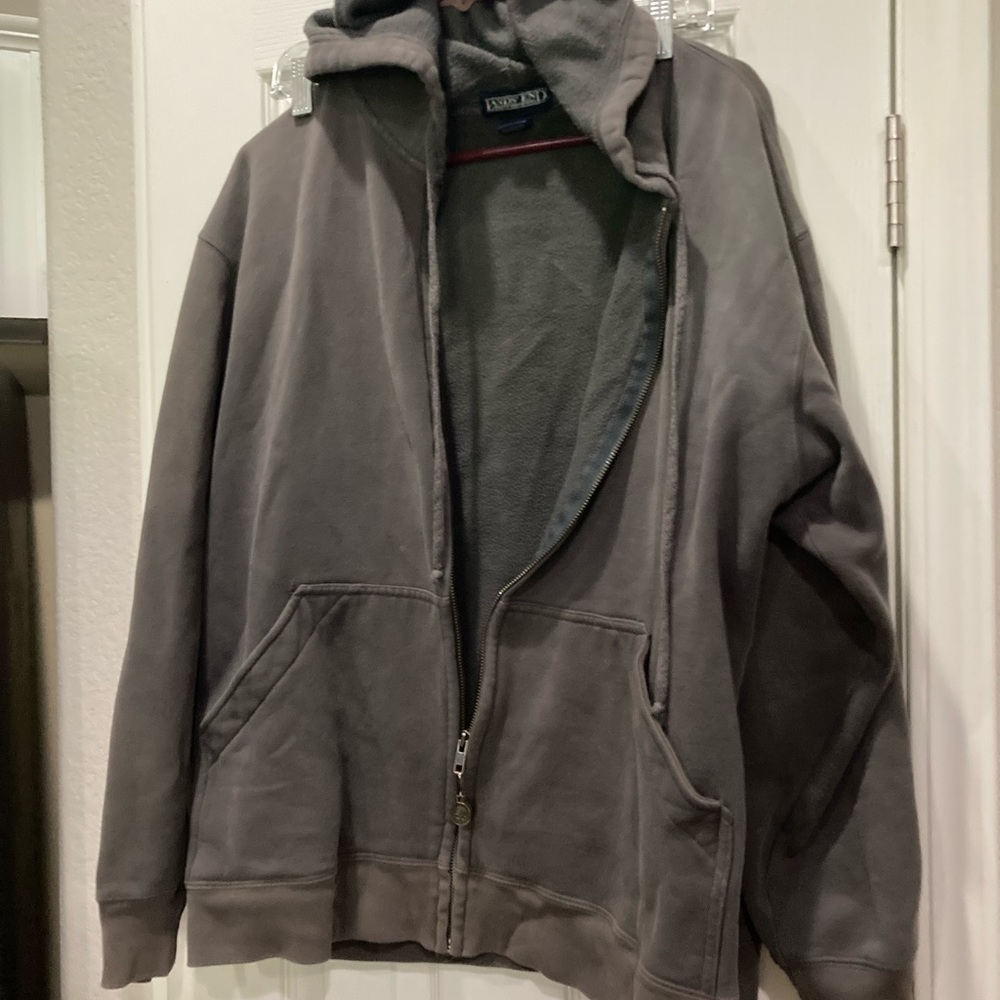 Men’s Lands End sweat jacket